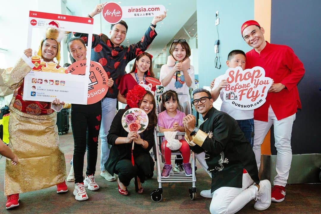 エアアジアのインスタグラム