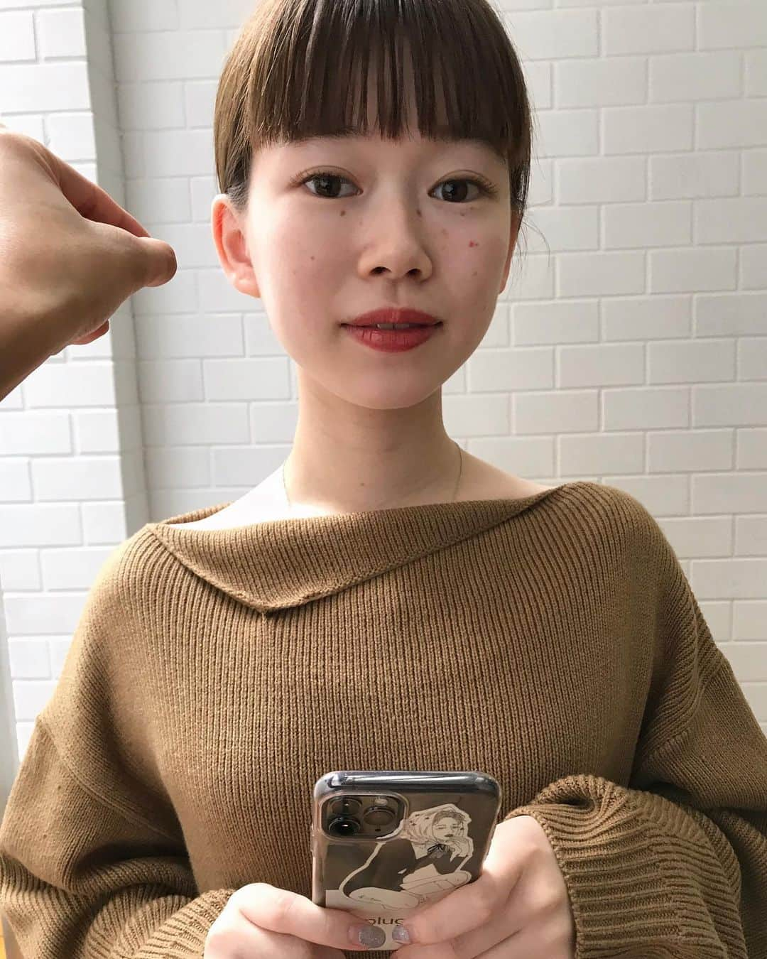 ショートヘアカタログ・紺野 善仙さんのインスタグラム写真 - (ショートヘアカタログ・紺野 善仙Instagram)「@layly.0103 一つ結び ふらっとベッドスパしにきてくれた #unplugged」1月26日 0時23分 - nori190