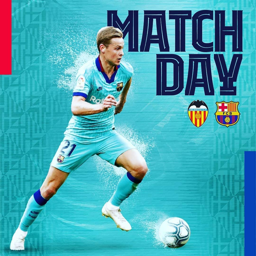 FCバルセロナさんのインスタグラム写真 - (FCバルセロナInstagram)「✨ MATCHDAY ⚽ #ValenciaBarça 🏆 @LaLigaEN 🏟  Mestalla ⏰ 4pm CET 🔵🔴 #ForçaBarça」1月25日 19時13分 - fcbarcelona