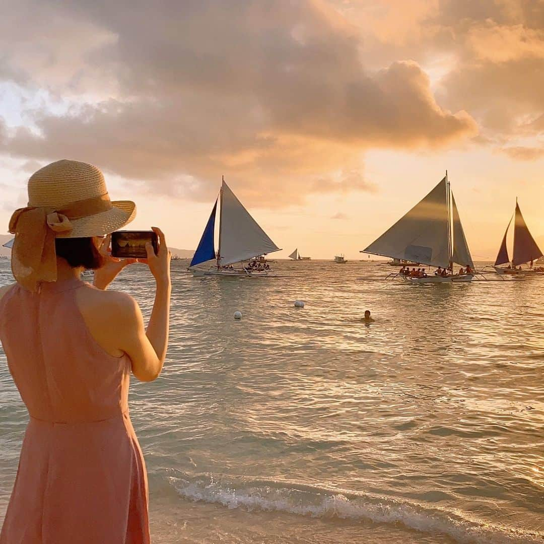 ガヨン さんのインスタグラム写真 - (ガヨン Instagram)「🌊⛵️🐚👒🌅💕」1月25日 19時17分 - gy._.1202