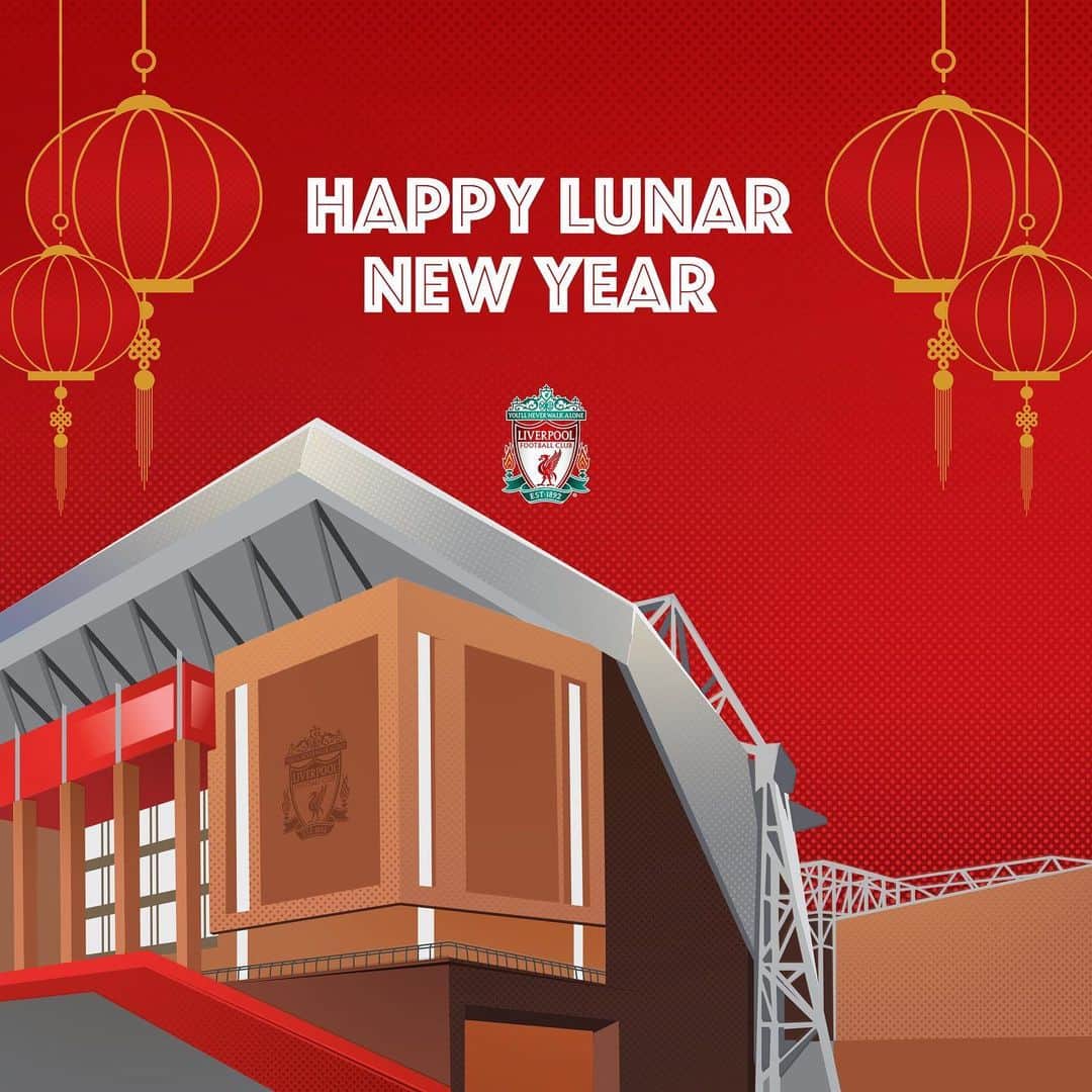 リヴァプールFCさんのインスタグラム写真 - (リヴァプールFCInstagram)「Happy Lunar New Year to all our fans who are celebrating!  #LunarNewYear」1月25日 19時27分 - liverpoolfc