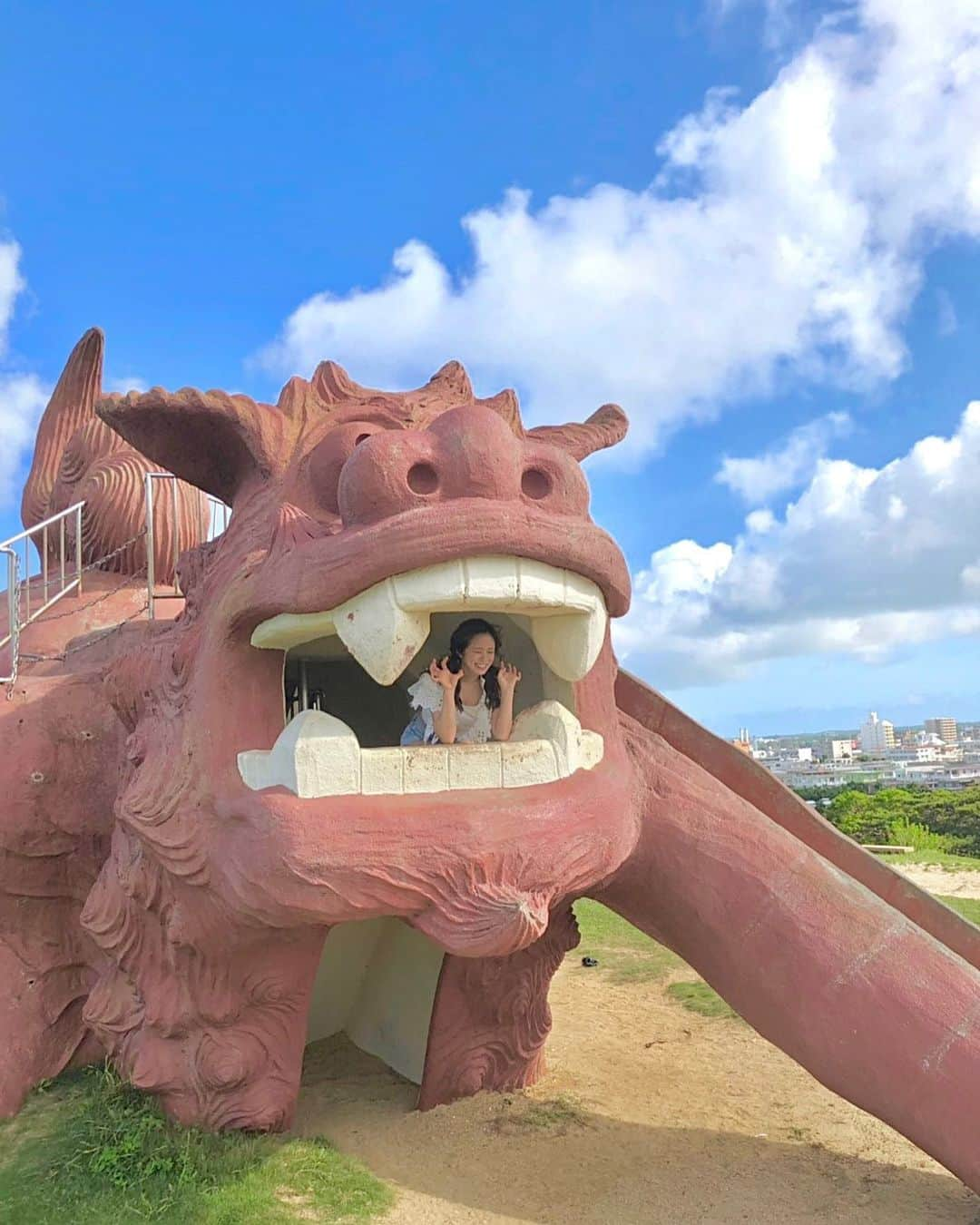 飯野雅さんのインスタグラム写真 - (飯野雅Instagram)「がお〜😆 #宮古島　#宮古島オフショット　#オフショット　#デジタル写真集　#写真集　#南国　#沖縄」1月25日 19時28分 - biichan_