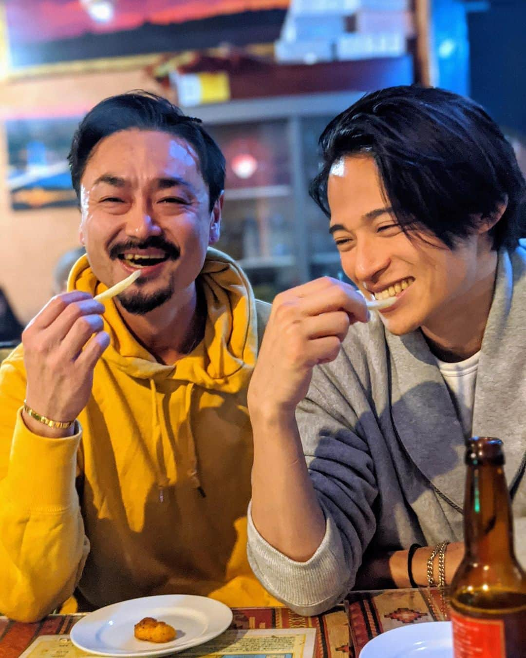 久保裕丈さんのインスタグラム写真 - (久保裕丈Instagram)「大好きすぎるビストロ、グルマンディーズをやっている友達のほくと君と、ケバブナイト🥙歳も近くてたのし☺️ またお店行くのが楽しみだなー☺️ #六本木　#西麻布　#六本木グルメ　#西麻布グルメ　#港区グルメ」1月25日 21時04分 - hirotakekubo