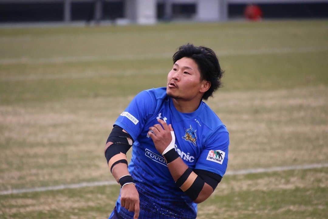 稲垣啓太のインスタグラム：「第3節 vs MITSUBISHI 62-10 win. 玉を投げました。」