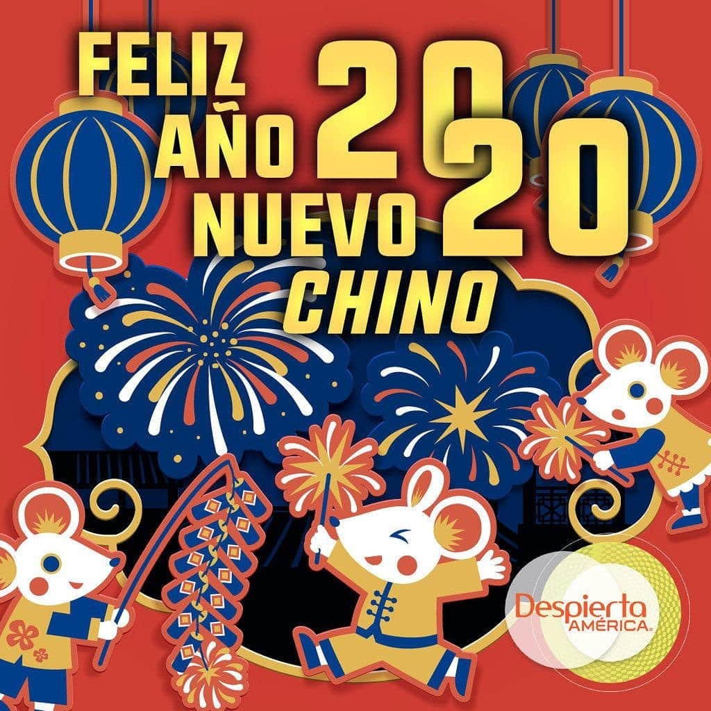 Despierta Americaさんのインスタグラム写真 - (Despierta AmericaInstagram)「Feliz Año Nuevo Chino 🧧  Este es el año de la 🐀」1月25日 21時38分 - despiertamerica