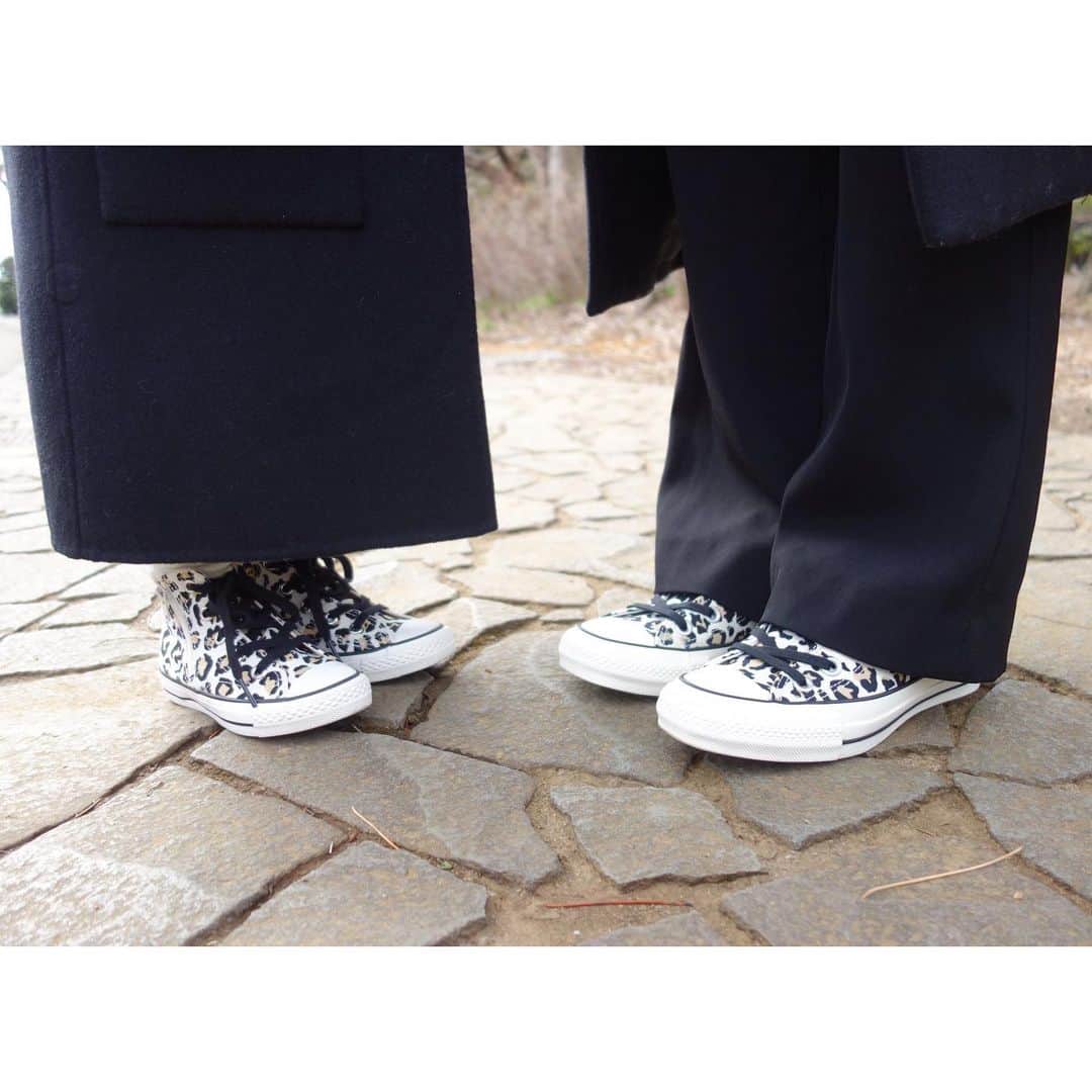 Saraさんのインスタグラム写真 - (SaraInstagram)「. coordinate♡ . レオパードのコンバースを おそろいでgetしたので 久々に親子で🤞🖤 . 👧🏻 : 100cm outer ▶︎ #zarakids  parka ▶︎ #jeanasis  shoes ▶︎ #converse bag ▶︎ #urbanresearchdoors . . 👩🏼 : 160cm outer ▶︎ #beautyandyouth  parka ▶︎ #jeanasis  pants ▶︎ #jeanasis shoes ▶︎ #converse .  #ootd #kids #kids_japan #kids_japan_ootd #kjp_ootd #kidsfahion #kidscode #kidsootd #kidswear #jeanasiskids #キッズコーデ #キッズファッション #インスタキッズ #親子コーデ #親子ペアルック #レオパード #allstar100」1月25日 22時05分 - sarasara718