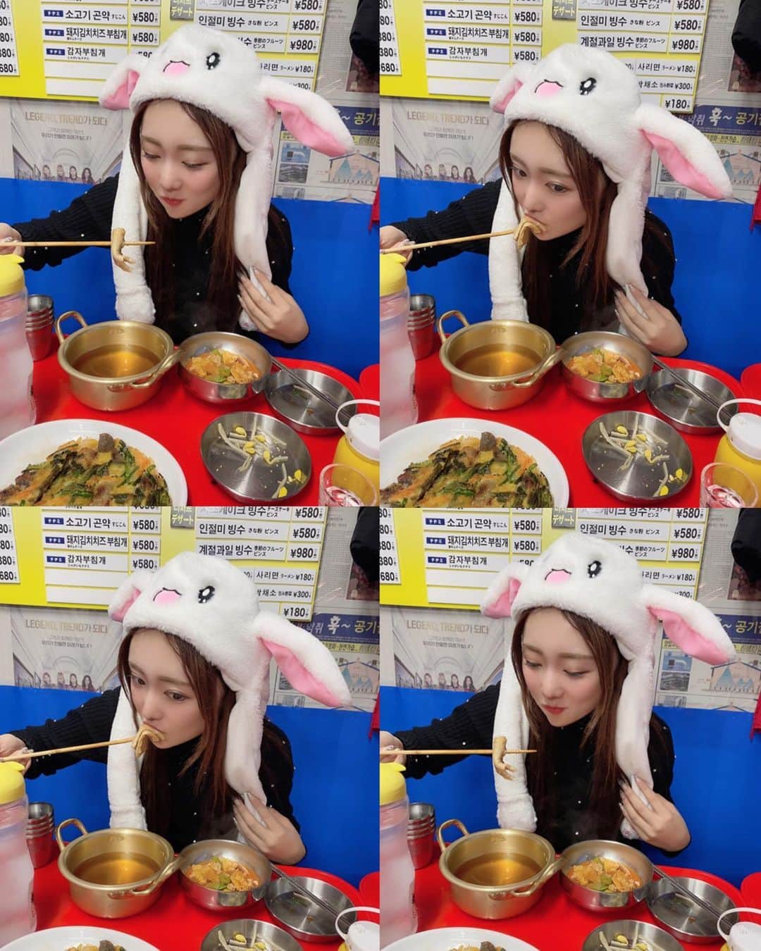 yuukachiさんのインスタグラム写真 - (yuukachiInstagram)「. . 親戚がやってる韓国料理屋さん🇰🇷 . JR京都駅からすぐにあって 韓国の屋台でご飯食べてるかのような 雰囲気を味わえます♡♡ . 韓国好きな人だと絶対好きだと思う！🥺 . . おすすめはナッコプセ납곡새とチヂミ、 チキンチーズフォンデュがおすすめ♥️ タルギウユとバナナウユもあるよ🍼 . . 最近はずっと裸眼生活で カラコンしなくなった👁笑 . . #京都グルメ#韓国料理#韓国料理屋 #インスタ映え#日韓ハーフ#韓国 #韓国好きな人と繋がりたい  #납곡새#건배#한국요리#한국#미식가」1月25日 22時22分 - yuuka_stagram