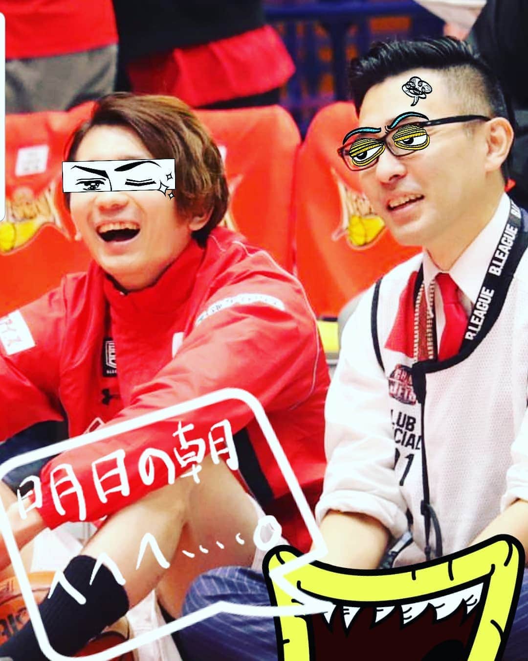 大宮宏正のインスタグラム：「応援ありがとうございます。 明日も勝ちます。  なんと明日の朝6時から…うへへへ。 ライブにゲ、ゲ、ゲス、ゲ… おやすみなさい。」