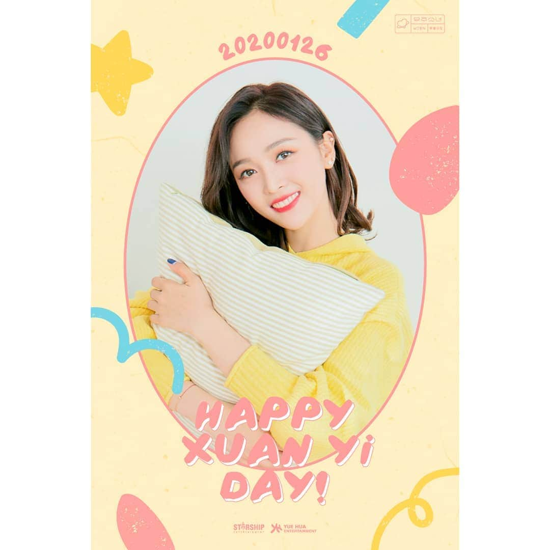 宇宙少女さんのインスタグラム写真 - (宇宙少女Instagram)「❤️HAPPY #WJSN #XUANYI BIRTHDAY❤️ #우주소녀 #선의 #생일 을 축하합니다 🎂🎁 #HappyXUANYIDay ❣️ #우주스타그램」1月26日 0時00分 - wjsn_cosmic