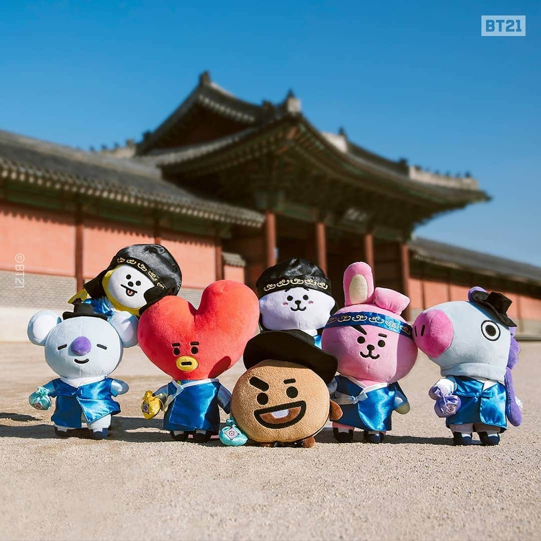 BT21 Stars of tomorrow, UNIVERSTAR!のインスタグラム