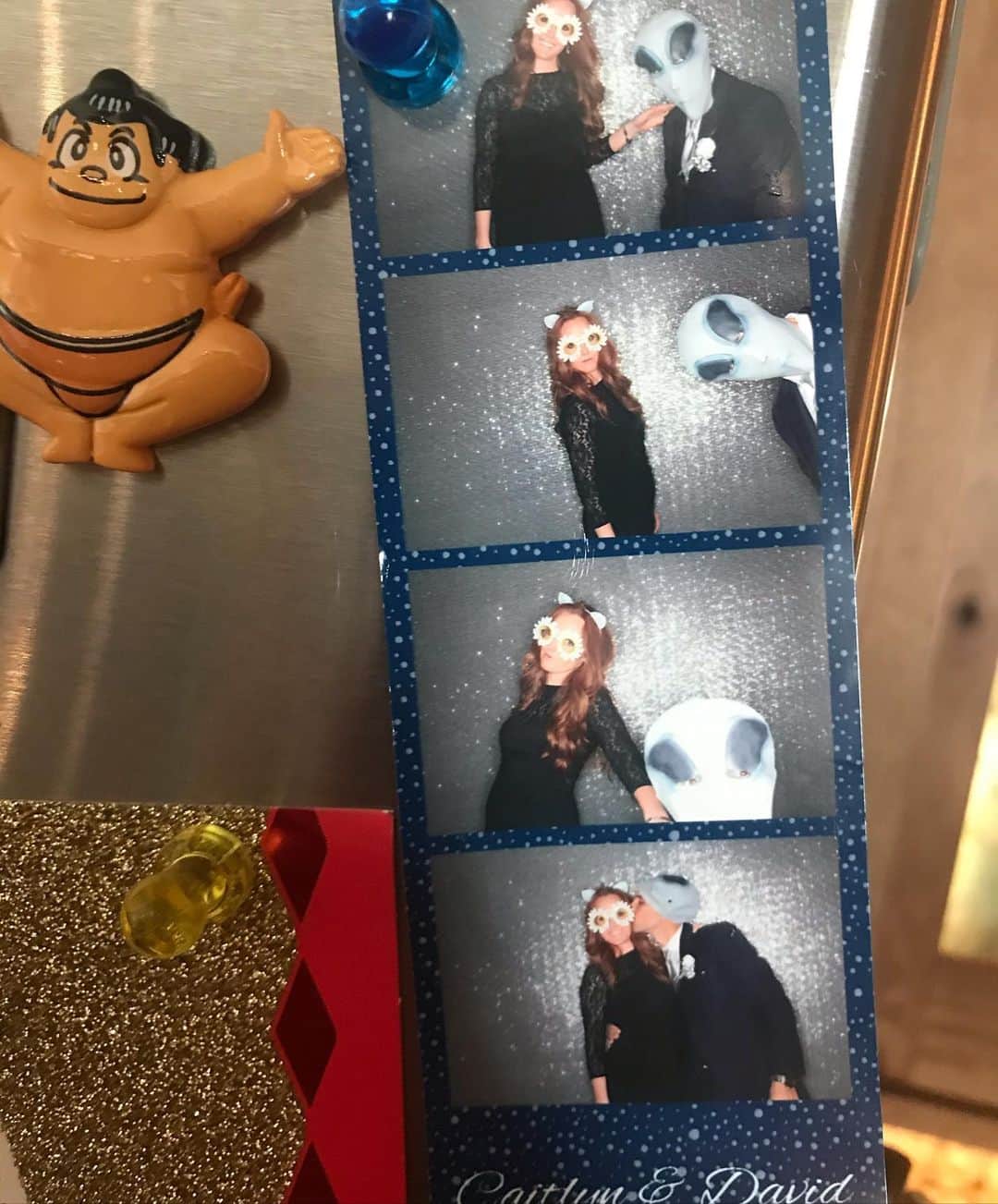 のインスタグラム：「Dave and Cait’s wedding was out of this world  So happy for you kids!」