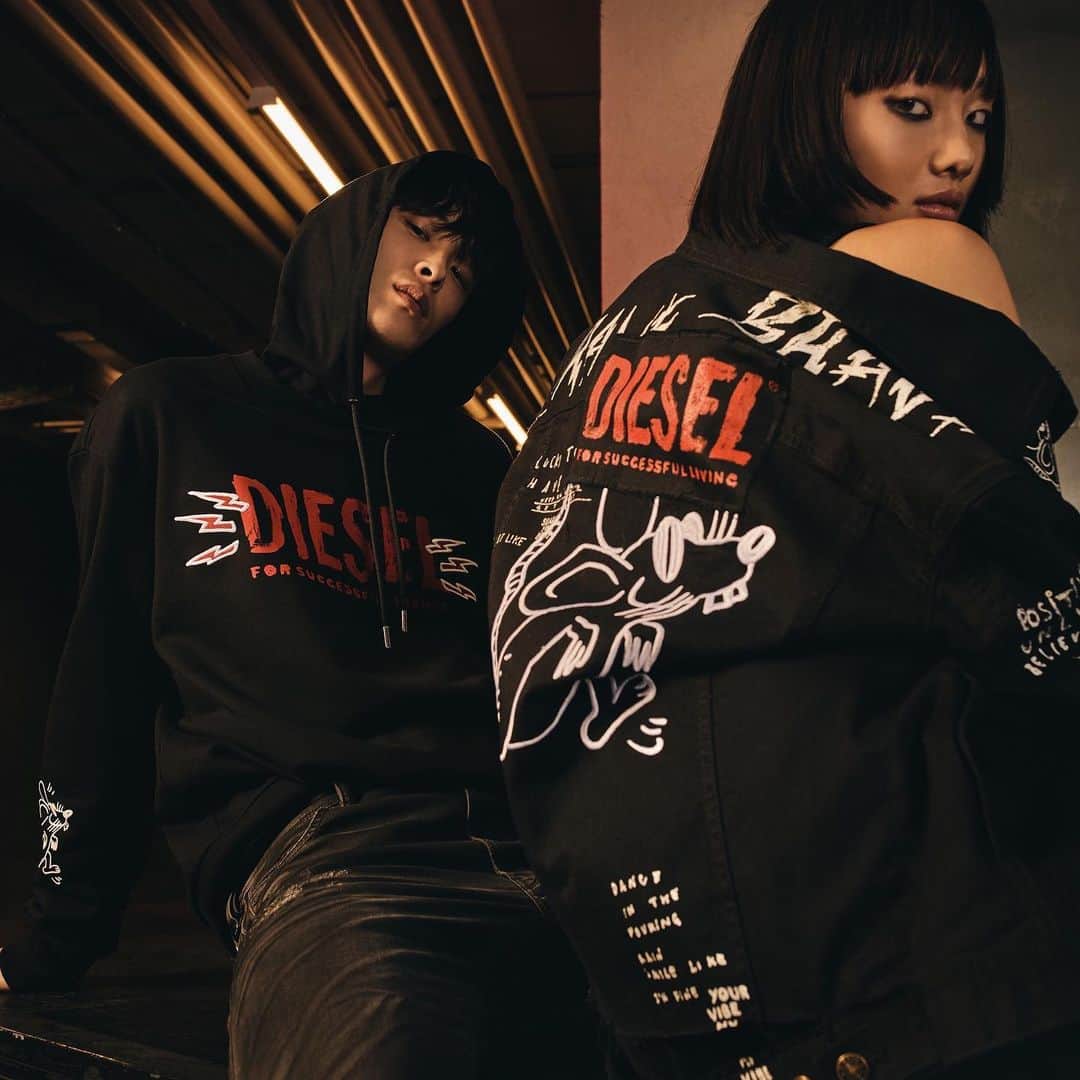 ディーゼルのインスタグラム：「Him, her, the rat. Plans for a glorious #YearOfTheRat with our #LNY collection.」