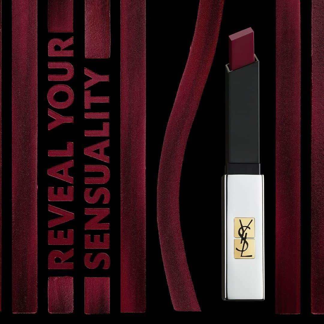 Yves Saint Laurent Beautyさんのインスタグラム写真 - (Yves Saint Laurent BeautyInstagram)「This year, be transparent in your sensuality, with a rouge to ignite all your encounters. ROUGE PUR COUTURE THE SLIM SHEER MATTE in N°107 BARE BURGUNDY #yslbeauty #walktheline #rougetoreveal #mattelipstick #lunarnewyear」1月26日 3時00分 - yslbeauty