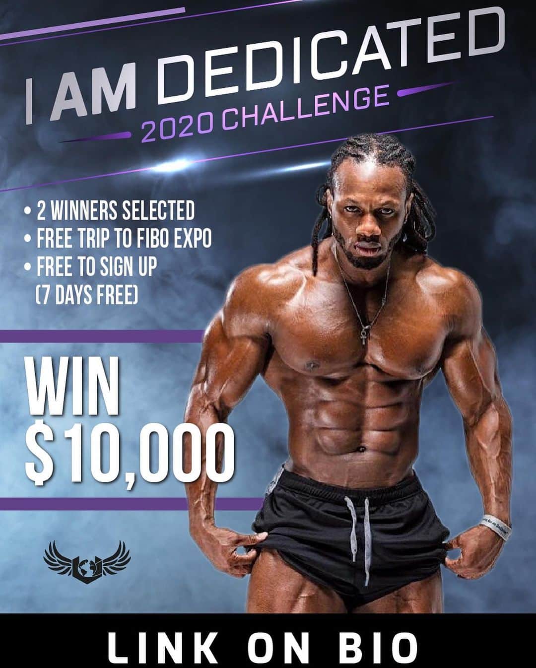 Ulissesworldさんのインスタグラム写真 - (UlissesworldInstagram)「3 DAYS LEFT TO SIGN UP❗️Check My Stories! 2020 Dedication Challenge❗️LINK IN MY BIO👆Time is running out! Get in the best shape ever! ⤵️ _ My 12 Week @iamdedicated_army Challenge includes: - 12-week gym training program - 12 Week Meal Plans - Private Members Only App - 24hrs Email Support - Facebook Support Community - Weekly Check-Ins - 2 All Paid Expense Trip to FIBO Expo in Cologne 🇩🇪 - Prizes for best transformation 🥇1st place - $5000 🥈2nd Place - $3000 🥉3rd Place -$2000 (Wild Card Prize - Most Dedicated) Let Me Help You Get Fit!👆LINK IN MY BIO👆 Good Luck💪🏽👊🏽」1月26日 4時21分 - ulissesworld