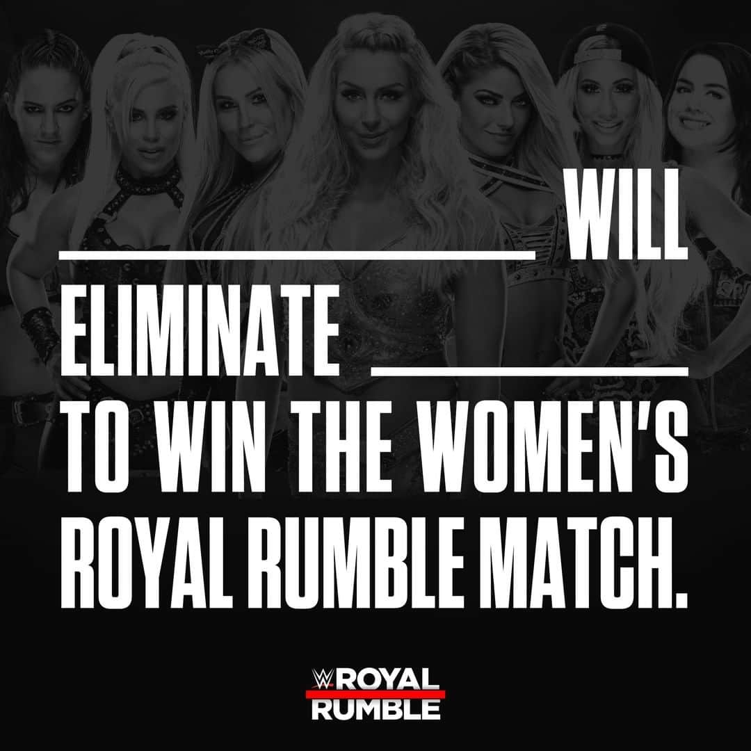 WWEさんのインスタグラム写真 - (WWEInstagram)「Tell us your final 2️⃣ for the #WomensRumble tomorrow night. #RoyalRumble」1月26日 5時00分 - wwe