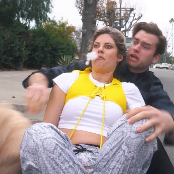 のインスタグラム：「Keeping your relationship a secret 🤫🤦‍♀️ @piersonfode @canneuhandleit @budbennett (full vid in bio)」
