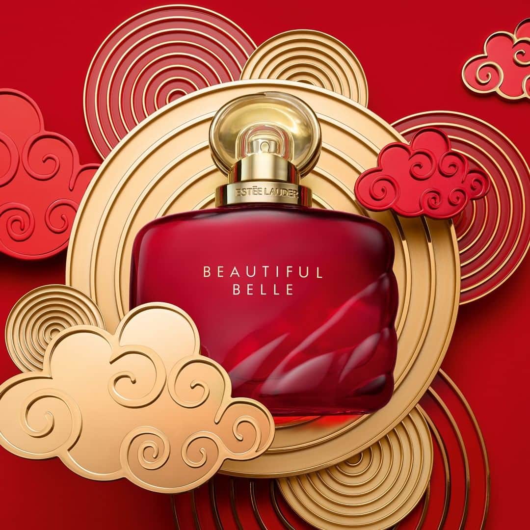 エスティローダーさんのインスタグラム写真 - (エスティローダーInstagram)「#BeautifulBelle gets a luxurious red makeover! ❤️ ✨ Celebrate the #NewYear with this limited edition bottle, painted red to signify joy and good fortune. #HappyNewYear」1月26日 6時00分 - esteelauder