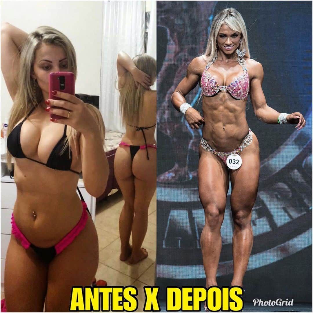 Vivi Winklerさんのインスタグラム写真 - (Vivi WinklerInstagram)「ANTES X DEPOIS em homenagem a competição que está rolando hoje no @musclecontest @musclecontestinternational !!! Sigam e assistam a live 👏🏻👏🏻👏🏻👏🏻 Shape por ela @teamcarolvaz 🇧🇷🏆 Aguardo vcs no #arnold2020 ☺️」1月26日 6時44分 - viviwinkler