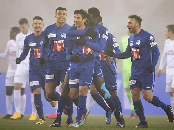 リデル・マトス・サントスのインスタグラム：「Primeiro jogo de 2020 com vitória e gol 🙏🏻✌️ #FcL #Luzern」