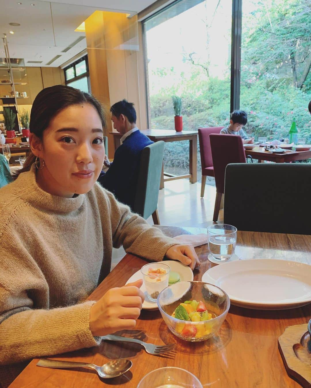 北村響さんのインスタグラム写真 - (北村響Instagram)「#hyattregency #京都#thegrill #ランチ  #おしゃれ#美味しい#ボリューム満点  親知らず抜いてやっと復活☺️❤️ 早速ランチ招待券いただいたのを使っちゃいました🤣」1月26日 20時15分 - k.bikistagram