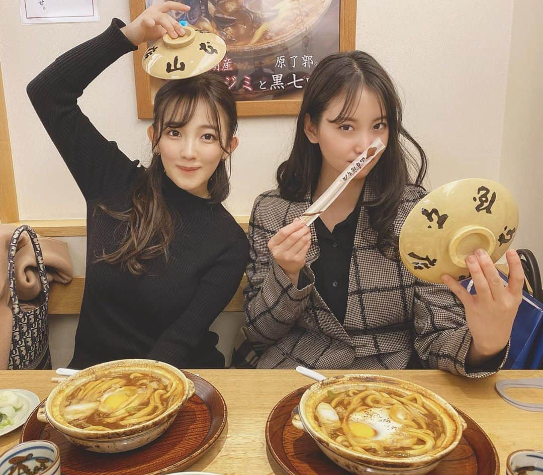 永尾まりやさんのインスタグラム写真 - (永尾まりやInstagram)「名古屋駅で味噌煮込みうどんたべた🍲 #山本屋」1月26日 19時36分 - mariyagi_san