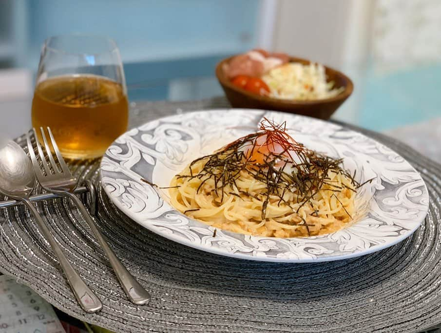 璃子さんのインスタグラム写真 - (璃子Instagram)「最近のおうちごはん🍽 パスタ率高めです🍝笑 #おうちごはん#自炊#自炊女子#パスタ#カルボナーラ#カッペリーニ#納豆温玉パスタ#ジェノベーゼ#食事記録#デリスタグラム#ポートレート#リコ飯」1月26日 16時53分 - ricopiiine