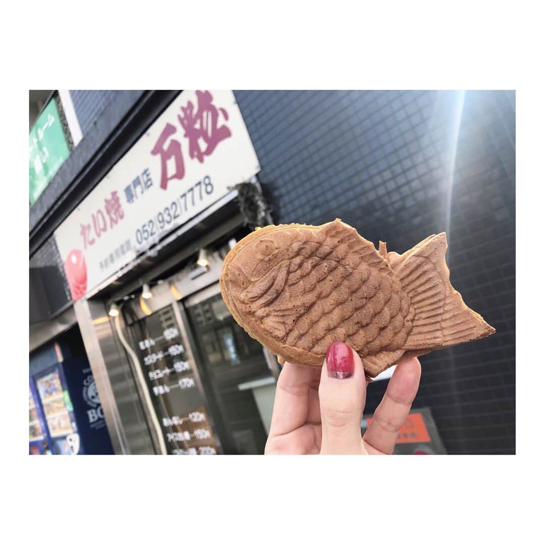 May’nさんのインスタグラム写真 - (May’nInstagram)「地元のだいすきなお店、名古屋の万粒。  生地がサクッ、もちっ。 昔ながらたい焼きって感じで美味しい〜！ あんなしもあるくらい生地にも強いこだわりがあるお店です❤️ #たい焼き #鯛使 #名古屋グルメ」1月26日 17時10分 - mayn1021