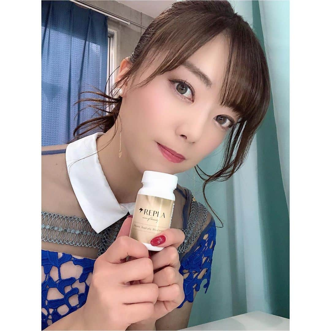 今村仁美さんのインスタグラム写真 - (今村仁美Instagram)「最近肌ツヤ増したね！って 言われる🤤嬉しい。 この子のおかげだと思います⬇️ #REPLA リプラ♡ 馬プラセンタという貴重なプラセンタ配合のサプリメント💋 お酒を飲んだ翌日がつらい  という方にもオススメで、お酒が大好きな私には必需品になってます😭✨ もっと綺麗になりたいから続けよう🤤 . . .  #nanairo #nanairoサプリ #ナナイロ #肌のエイジングケア #美容サプリ #美意識 #美は内側から #サプリメント #サプリ #美容 #トラブル解消 #美肌 #肌質改善 #肌ケア #馬プラセンタ #美容サプリ #美容垢 #PR」1月26日 17時58分 - imamura_hi