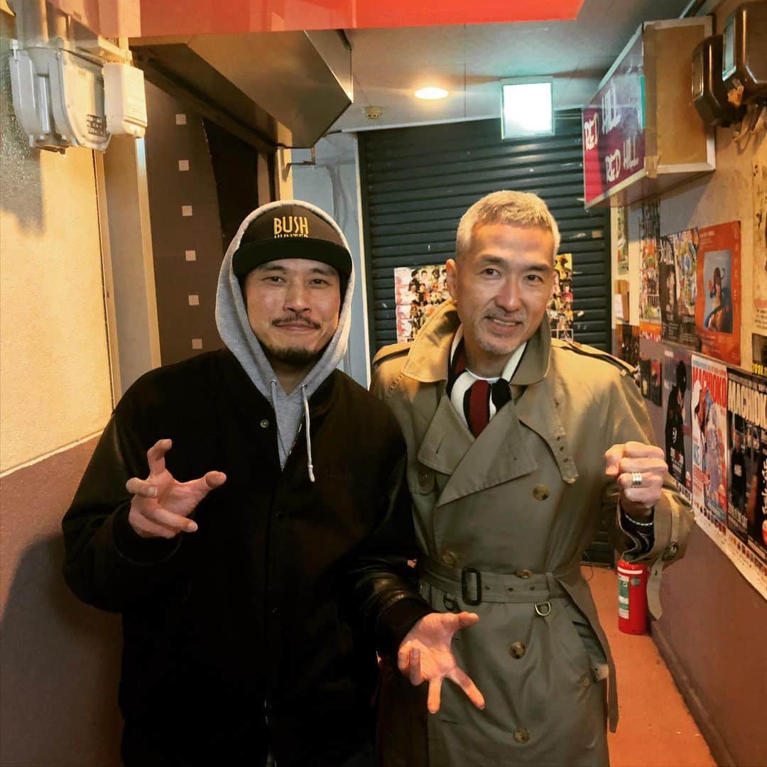 RYO the SKYWALKERのインスタグラム：「w/ PAPA-B #ryothe #室蘭 #北海道 #REDHILL」