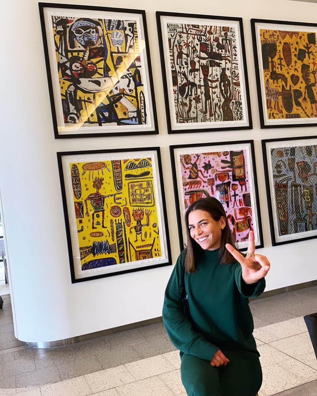 アイラ・トムリャノビッチのインスタグラム：「Thank you @artserieshotels for making me feel at home for my fav slam of the year ☺️ ❤️ #artserieshotels」