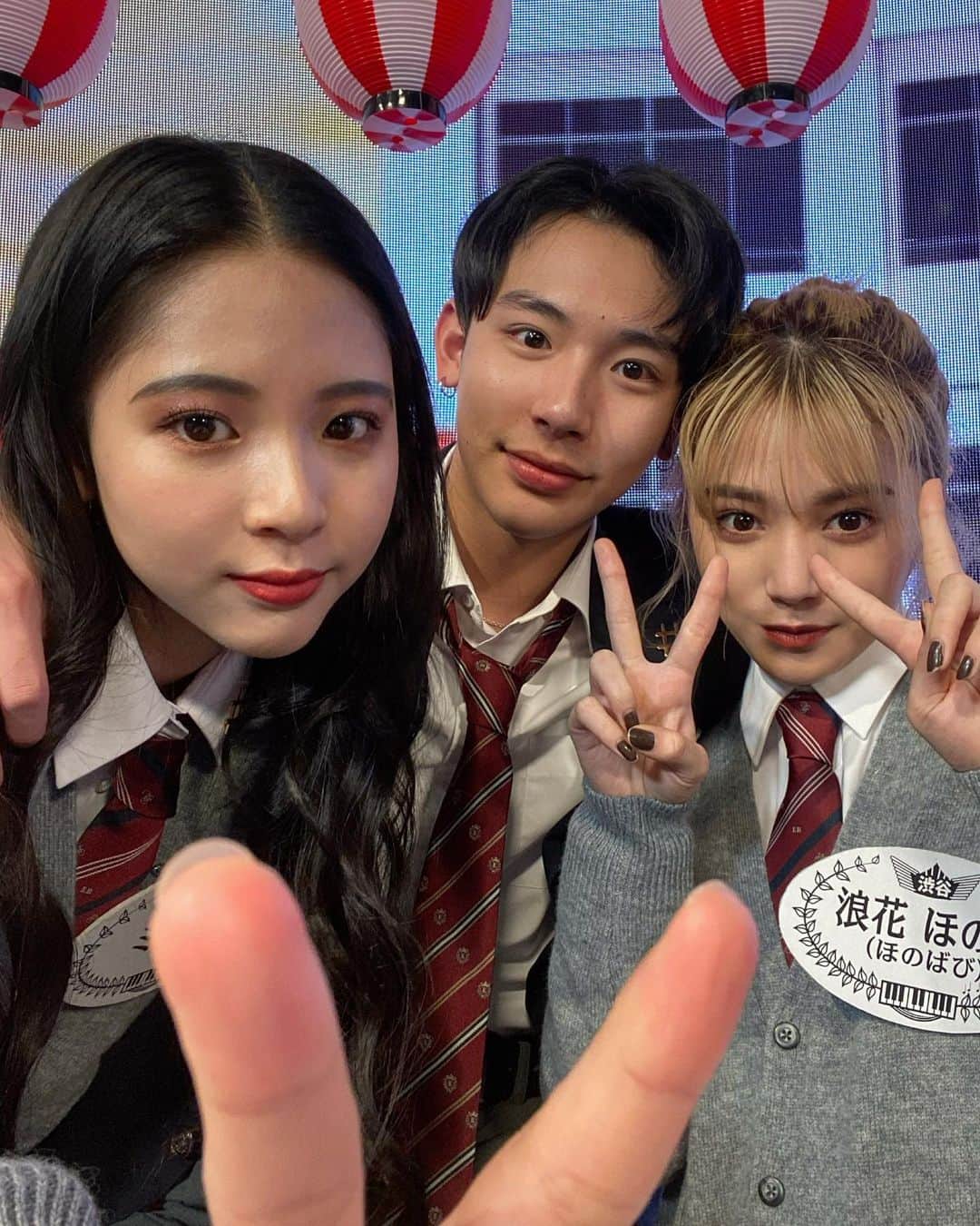 浪花ほのかのインスタグラム：「オルガン坂生徒会〜🎵」