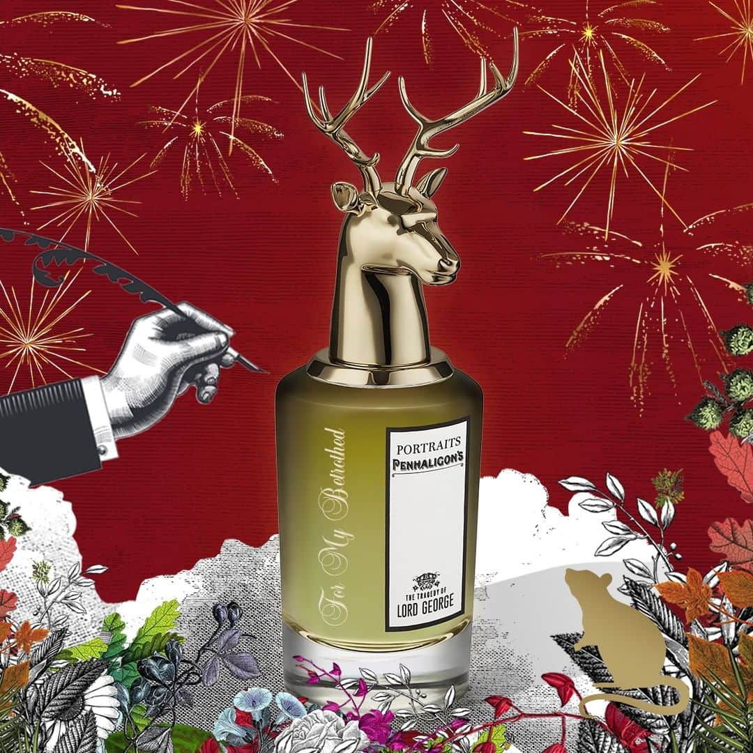 ペンハリガンさんのインスタグラム写真 - (ペンハリガンInstagram)「Inform the one you desire of your designs upon them this Chinese New Year by etching their name onto a Penhaligon's scent, and allow a new romance to prosper.  Which scent will it be? #BarometerOfLove #LordGeorge」1月26日 21時16分 - penhaligons