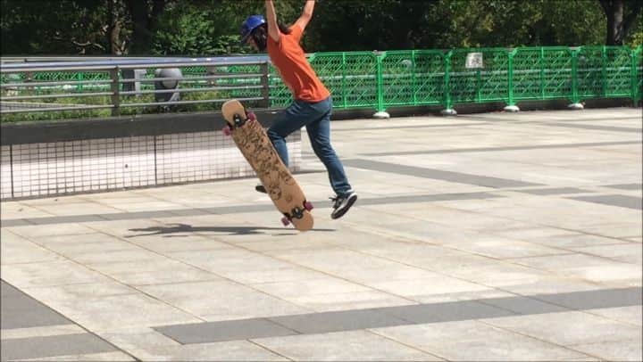 山本勇のインスタグラム：「Longboard dancing🕺 #longboaddancing #freestylelongboarding #bustinboards #bustin #skateeverything #isamuyamamoto」