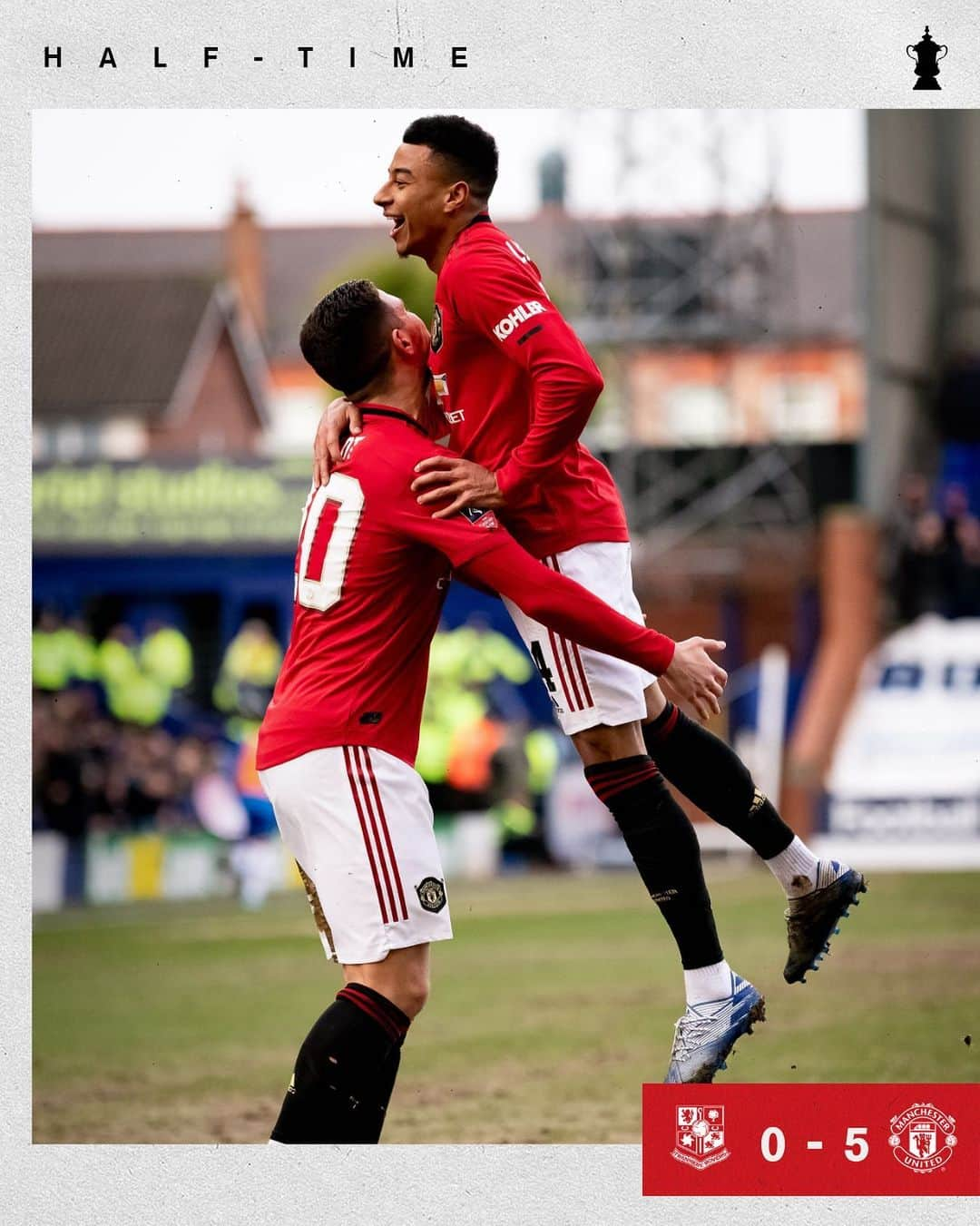 マンチェスター・ユナイテッドさんのインスタグラム写真 - (マンチェスター・ユナイテッドInstagram)「👏 Five-star United ⭐️ #MUFC #EmiratesFACup」1月27日 0時48分 - manchesterunited