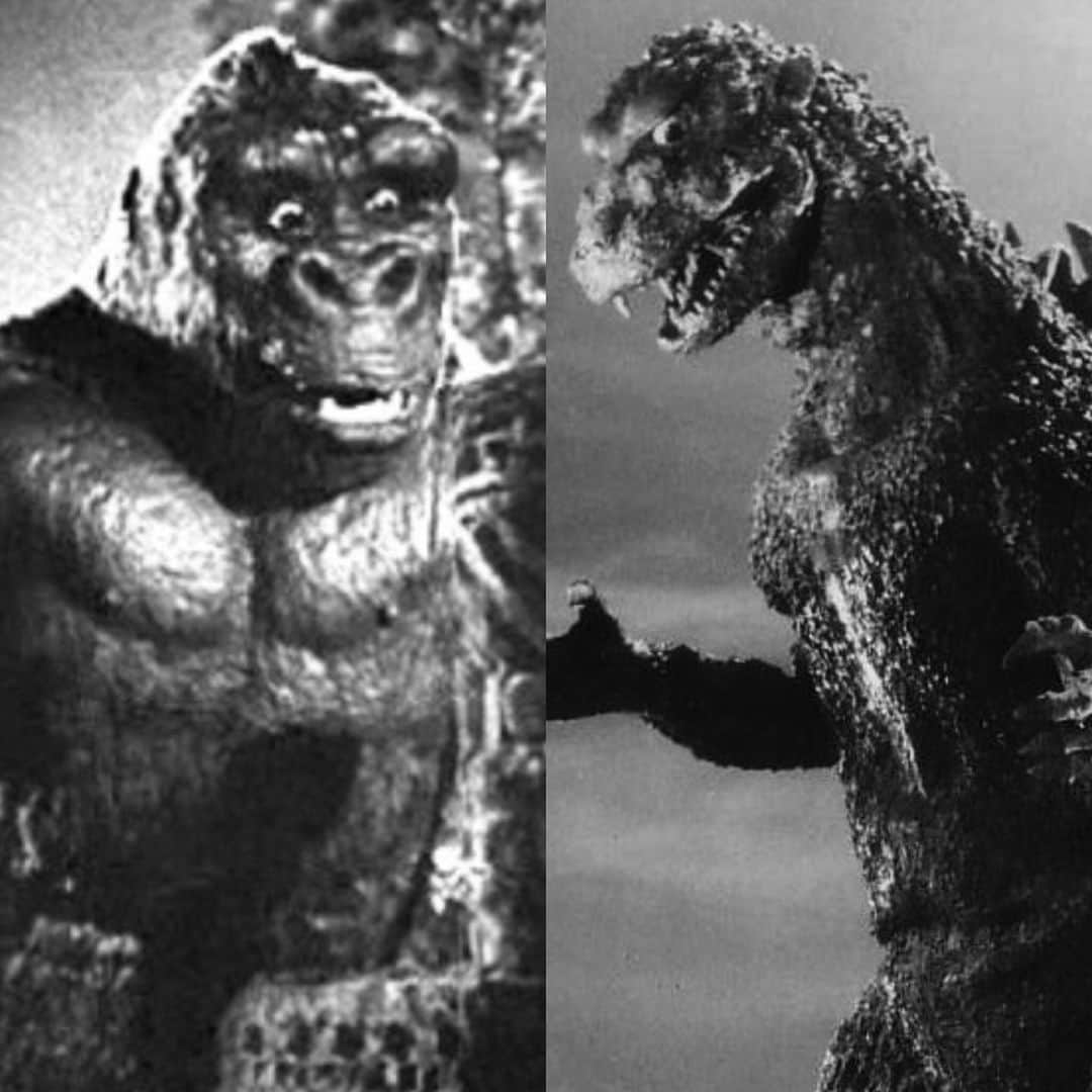 ロブ・ゾンビのインスタグラム：「Sometimes in life we must ask ourselves the tough questions. Who do you like better King Kong or Godzilla? #kingkong #godzilla #robzombie #toughquestions」