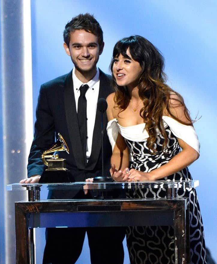 ゼッドのインスタグラム：「Congrats to all of the #GRAMMYs nominees this year! ♥️ #Throwback through the years :)」
