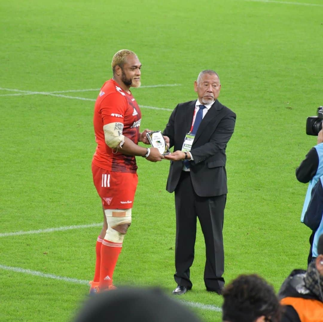 中島イシレリさんのインスタグラム写真 - (中島イシレリInstagram)「Vs Suntory  35-29勝ちました 皆さん応援来てくれてありがとうございました😊 次の試合向けてまた頑張ります💪 ぜひまた応援よろしくお願いします📣」1月27日 14時27分 - nakajima_isileli