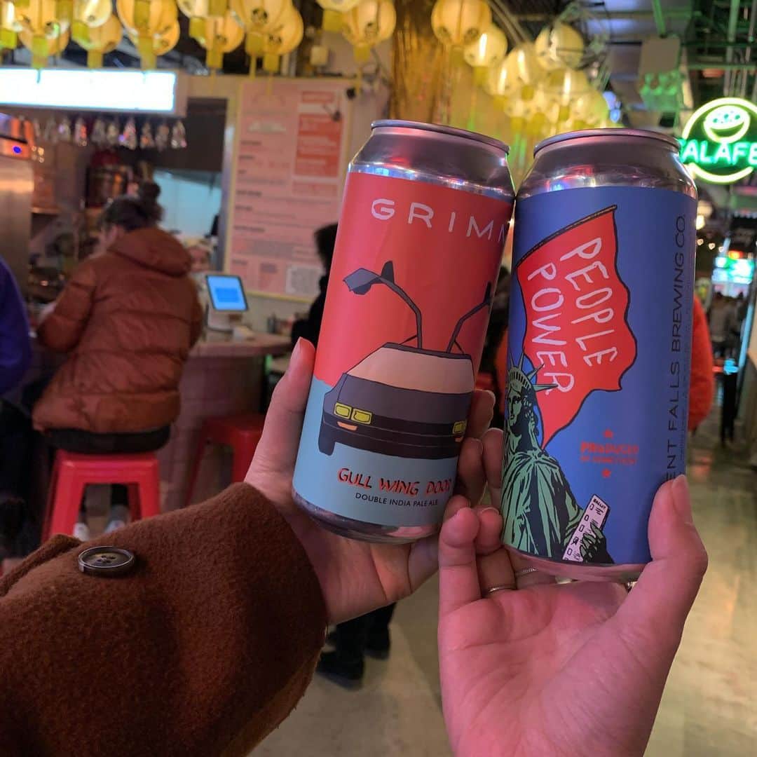 薮下柊さんのインスタグラム写真 - (薮下柊Instagram)「可愛いビール🍺のパッケージが世界中には沢山あるみたいです😳🧡 : : I realized how important packaging is as a “new” beer customer. As expected, a cute package will lead to a desire to buy! #newyork  #nyc #brooklyn  #dekalbmarkethall  #draftbeer  #beer」1月27日 14時41分 - __yabushita_shu__