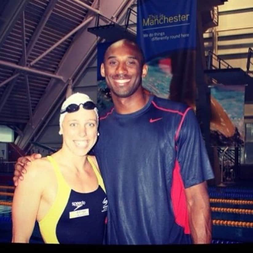 メーガン・ネイのインスタグラム：「shocked. sending light and love to everyone who knew this man and his beautiful family. Life isn’t fair sometimes hey. One of the most down to earth athletes I had the pleasure of meeting. big love 🏀❤️ #mamba #riplegend」