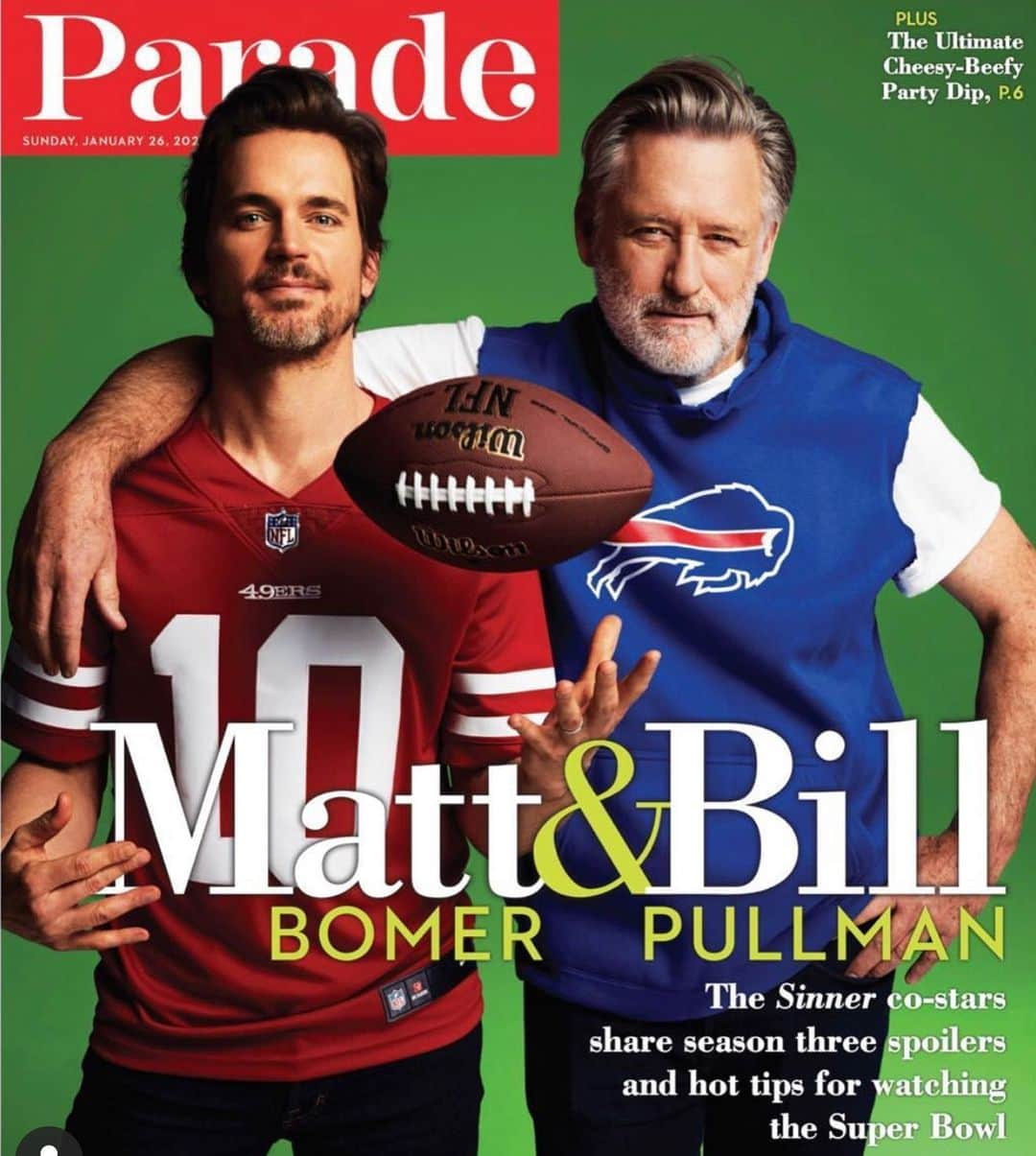 マット・ボマーさんのインスタグラム写真 - (マット・ボマーInstagram)「As a kid growing up in the suburbs, I used to read and enjoy @parademagazine every Sunday, so this really was a dream come true- especially considering that I got to do it with one of my favorite actors that I’ve worked with. Thank you #parademagazine  for a great memory-I’m really looking forward to @thesinnerusa coming out Feb 6th!」1月27日 8時50分 - mattbomer