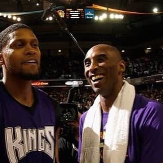 ルディ・ゲイのインスタグラム：「Will never forget those conversations. #24/8 forever」