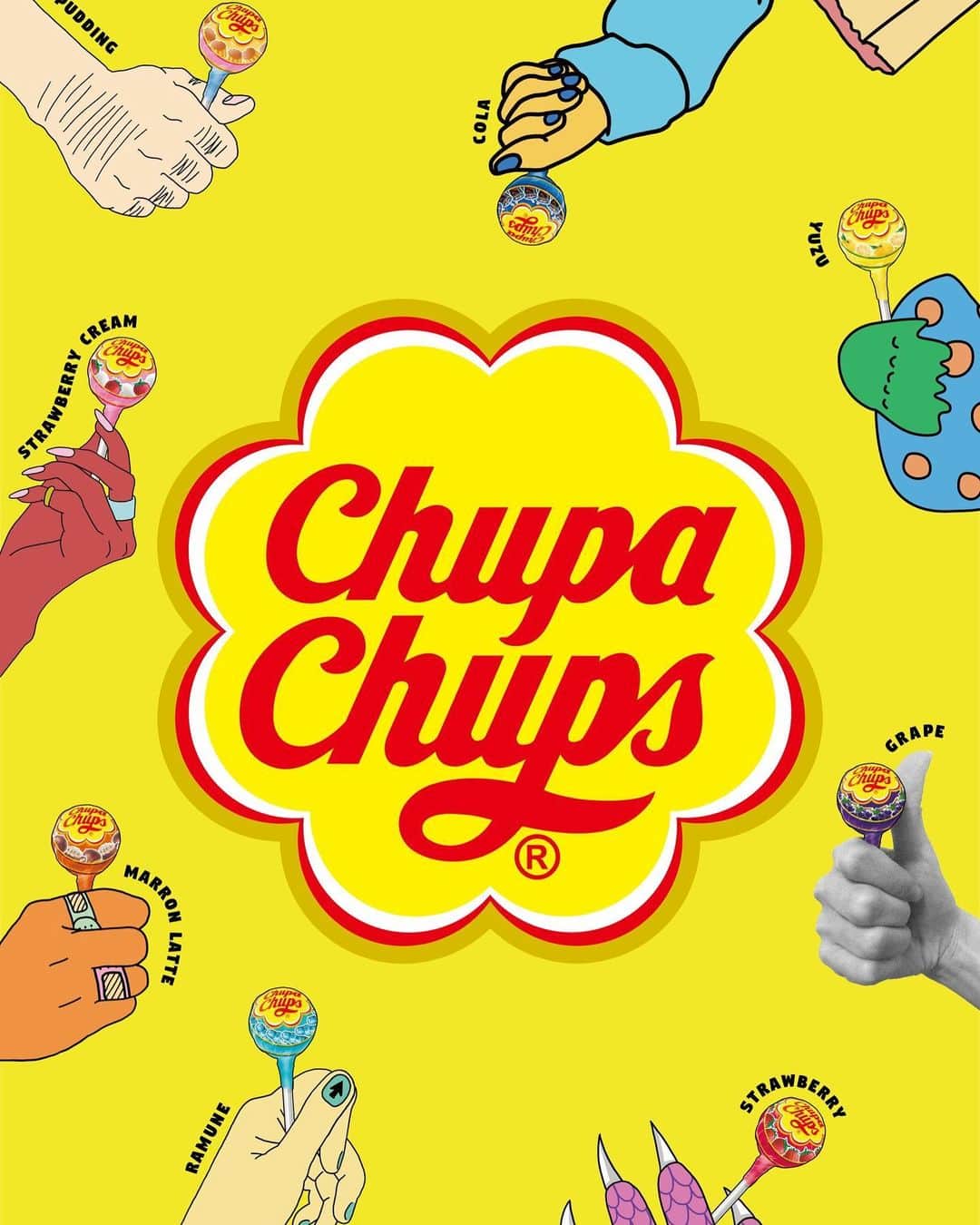 Kayaさんのインスタグラム写真 - (KayaInstagram)「Chupa chupsの広告やらせていただきました！ 原宿駅からキャットストリート周辺に掲載されてるらしいのでみんな見に行ってみて！ 期間は1月27日(月)〜2月2日(日) #FOREVERFUN #chupachups」1月27日 11時27分 - kayasakakibara