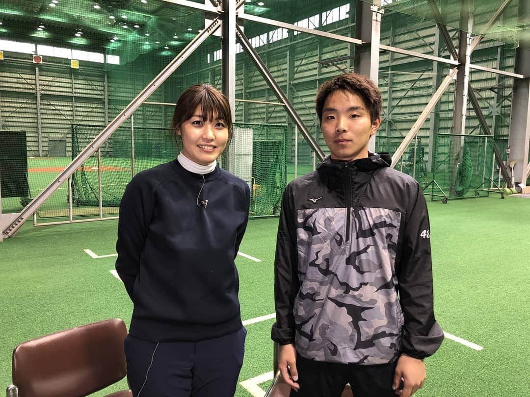 北海道テレビ「イチオシ！モーニング」さんのインスタグラム写真 - (北海道テレビ「イチオシ！モーニング」Instagram)「あすの#イチモニ スポーツコーナーは ファイターズドラフト3位ルーキー #上野響平 選手のインタビュー  ガッチガチに緊張しながらも真摯に受け答えしてくれました！ お楽しみに☺️」1月27日 12時23分 - htb_ichimoni