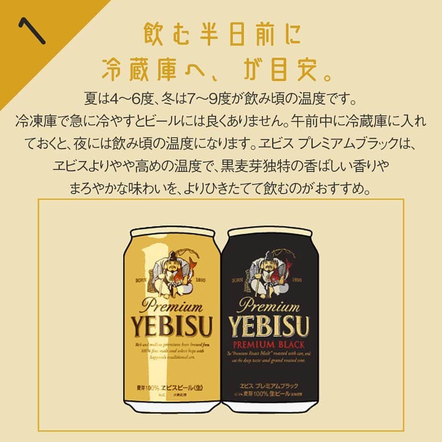 サッポロビールさんのインスタグラム写真 - (サッポロビールInstagram)「☆﻿ 本日2月25日、ヱビスビールが誕生130年を迎えました。🍻✨ ﻿ 「世界で一番おいしいビールを日本でつくる」という志のもと、﻿ 1890年2月25日に販売を開始以来、その味と技術を磨き続け、﻿ 日本のビール史を牽引してきました﻿📙 ﻿ 当社は130年のお客様のご愛顧に感謝するとともに、﻿ 130年磨き続けてきたヱビスビールのコクを楽しんでいただくことを願い、﻿ これからも長くお客様に愛されるブランドを目指し、﻿ おいしさを追求し続けていきます📣 ﻿ 皆さんのビールタイム、ぜひ @sapporobeer.jp をつけて教えてください！﻿ ﻿ _﻿ #130周年 #誕生日 #飲み比べ #レシピ #最高の一杯 #2020 #お酒 #ビール女子 #飲み歩き #お酒好きな人と繋がりたい #ビール党 #ビール好きな人と繋がりたい #ビール#ビアスタグラム #家飲み #一人飲み #宅飲み #晩ごはん #飲兵衛 #ビール好き#晩酌 #黒ラベル #ヱビス #ヱビスビール #sapporoclassic #乾杯﻿ _﻿ #サッポロ #サッポロビール #sapporobeer #乾杯をもっとおいしく」2月25日 17時37分 - sapporobeer.jp