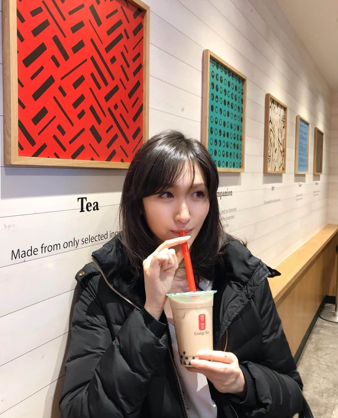 横山ルリカさんのインスタグラム写真 - (横山ルリカInstagram)「. たぴ🥤❣️ . . . #タピオカ #ミルクティー . #tapioca #milktea #love #❤❤❤」2月25日 10時40分 - rurika_yokoyama_official