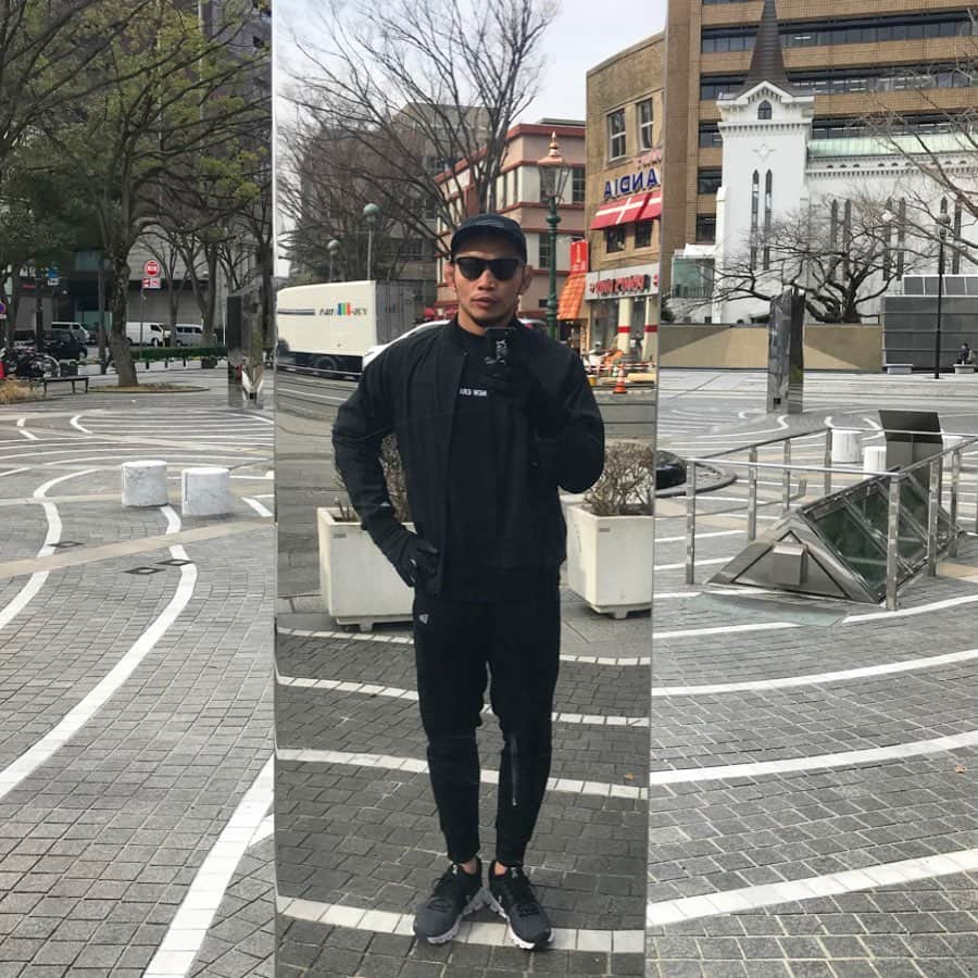 宇野薫のインスタグラム：「UNORUN  #今朝のみなとみらい  #unorun #caoluno #newera #newerajapan #100A #onehundredathletic  #oakleyfrogskins #onrunning  #onfriends #yokohamaon #宇野薫」
