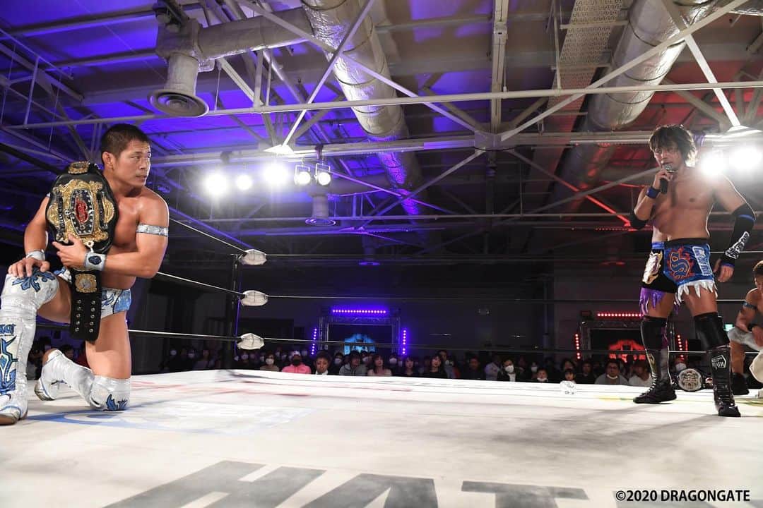土井成樹のインスタグラム：「3.1大阪決戦！ #dragongate  #闘龍門」
