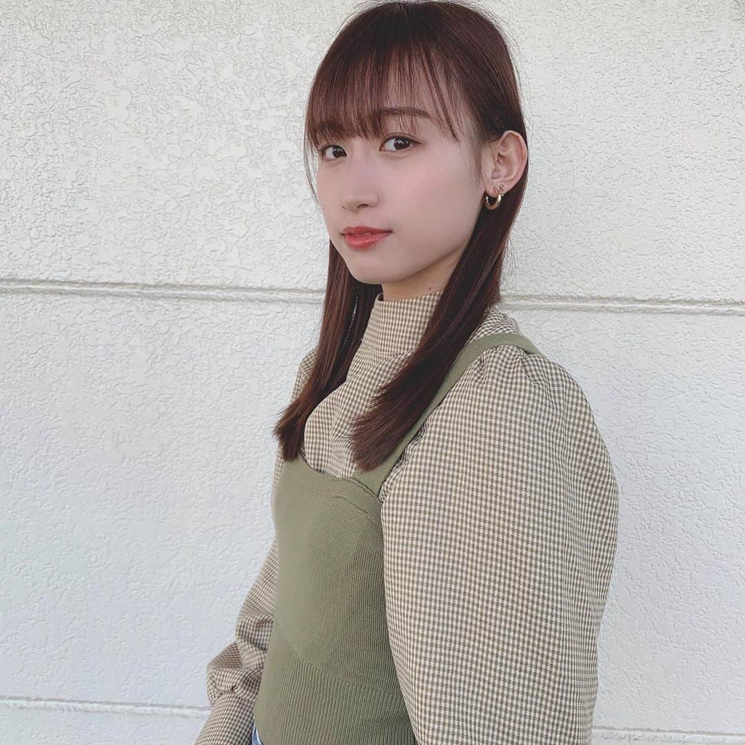 鈴木えりかのインスタグラム：「. . . . . #17kg #イチナナキログラム #春服」