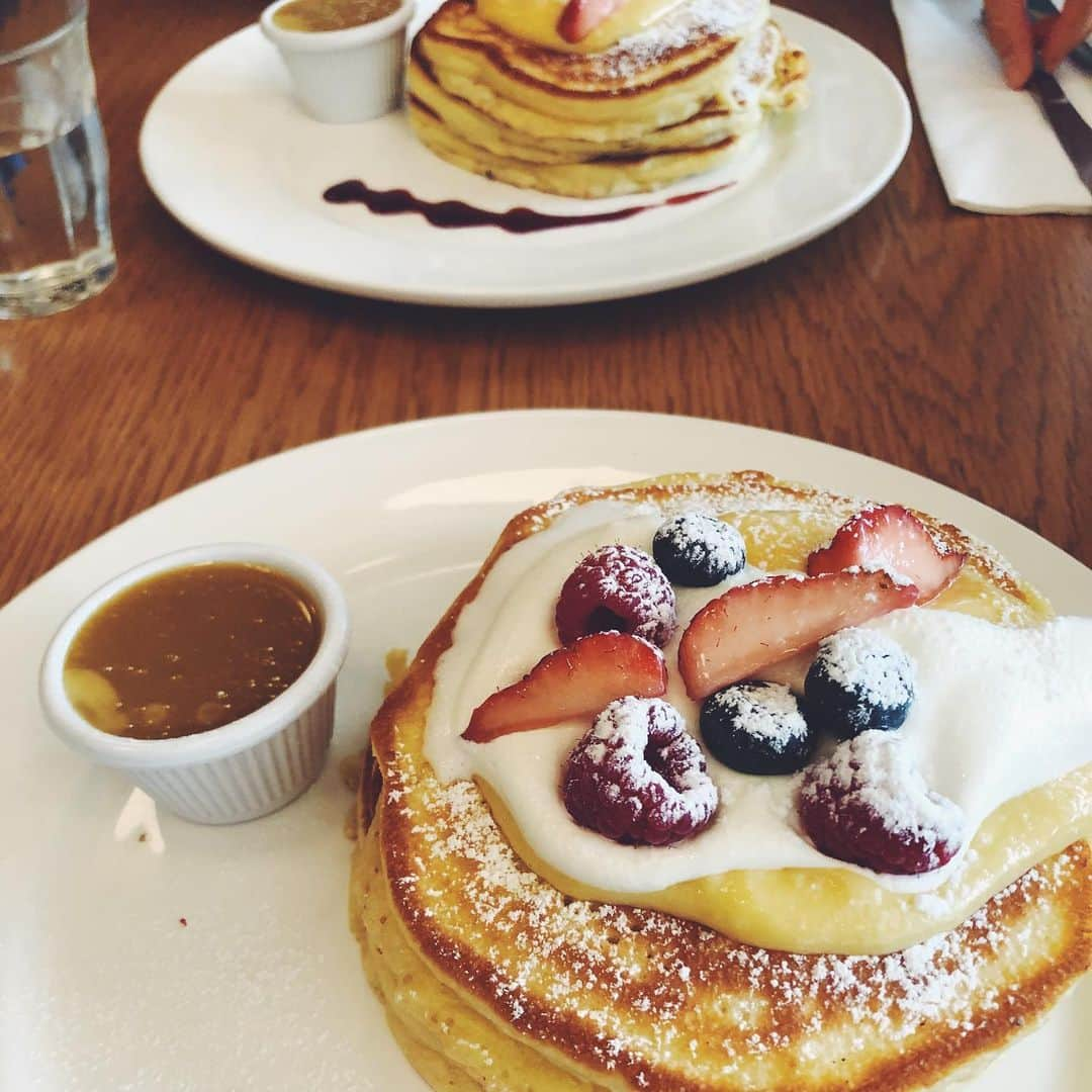 尾形沙耶香さんのインスタグラム写真 - (尾形沙耶香Instagram)「#pancaketime 🥞  #パンケーキブランチ :-)」2月21日 20時38分 - sayakaogata