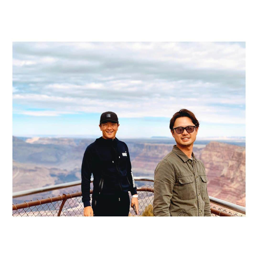 高柳直人 のインスタグラム：「2020.2.17. 🇺🇸合宿オフ日 ・ ・ #世界遺産 #グランドキャニオン #usa #arizona #リフレッシュ #パワースポット #teamping」